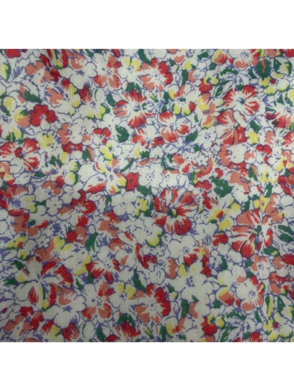 Lauren Ralph Lauren Floral Shirt Dress Cotton Tie Waist Size 6 Pockets Flowers - Picture 7 of 8